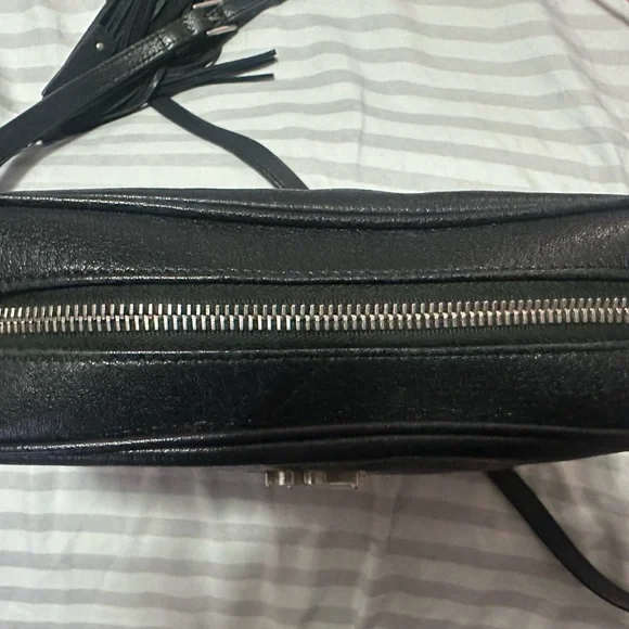 Saint Laurent Black Camera Lou Bag - Picture 6 of 14